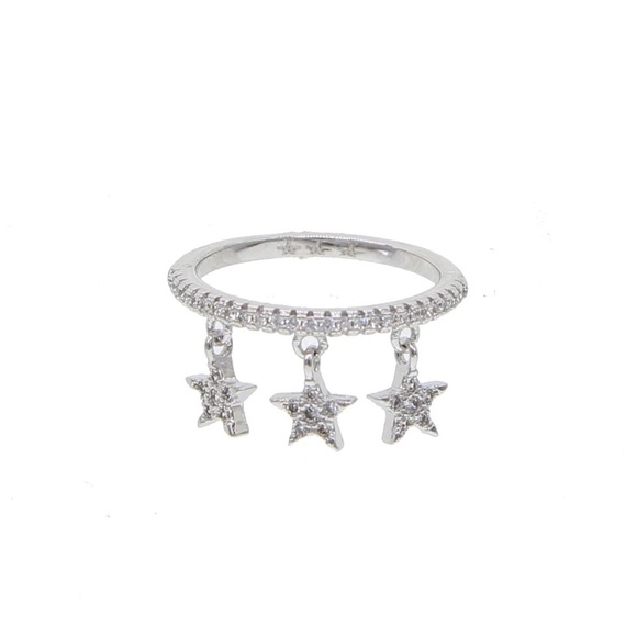 Tiny Star Charm Ring - Picture 5 of 5